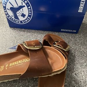 NIB Birkenstock Madrid Big Buckle
